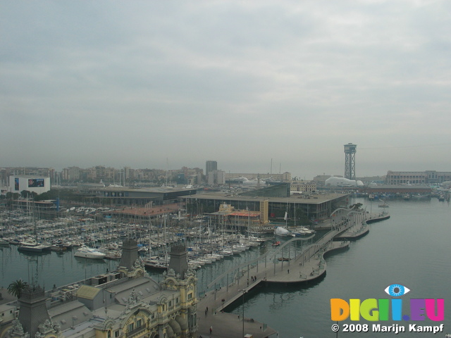 20509 View from Mirador de Colon towards Torre Sant Sebastia